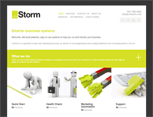 Tablet Screenshot of crmstorm.com